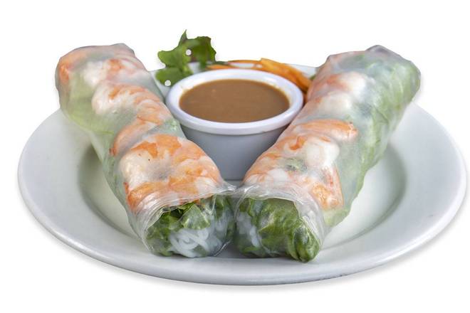 Order 9a. Shrimp Spring Rolls  food online from Pho Tung & Cafe store, Lake Forest on bringmethat.com