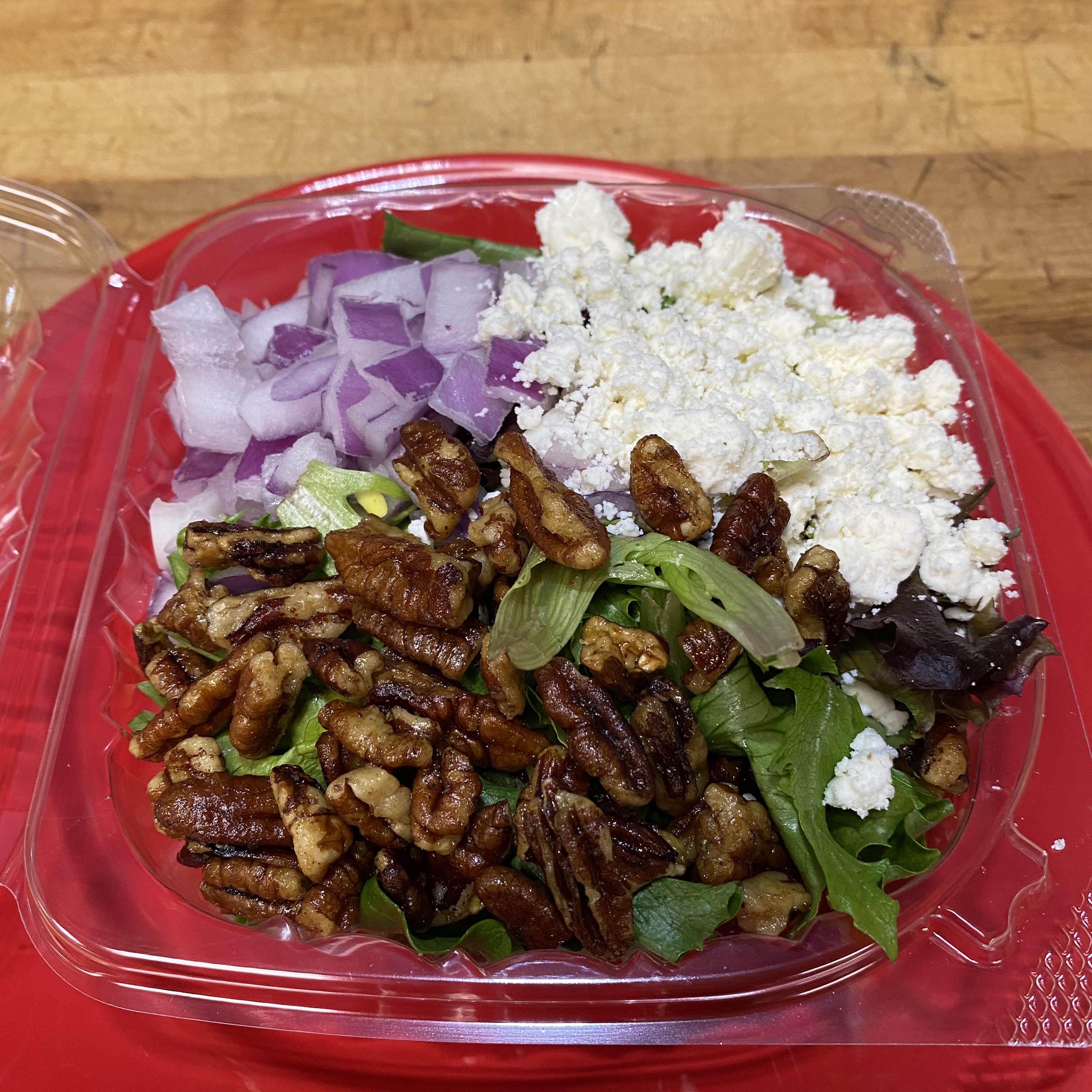 Order Raspberry Pecan Salad food online from Big Daddy's Pizza store, Littleton on bringmethat.com