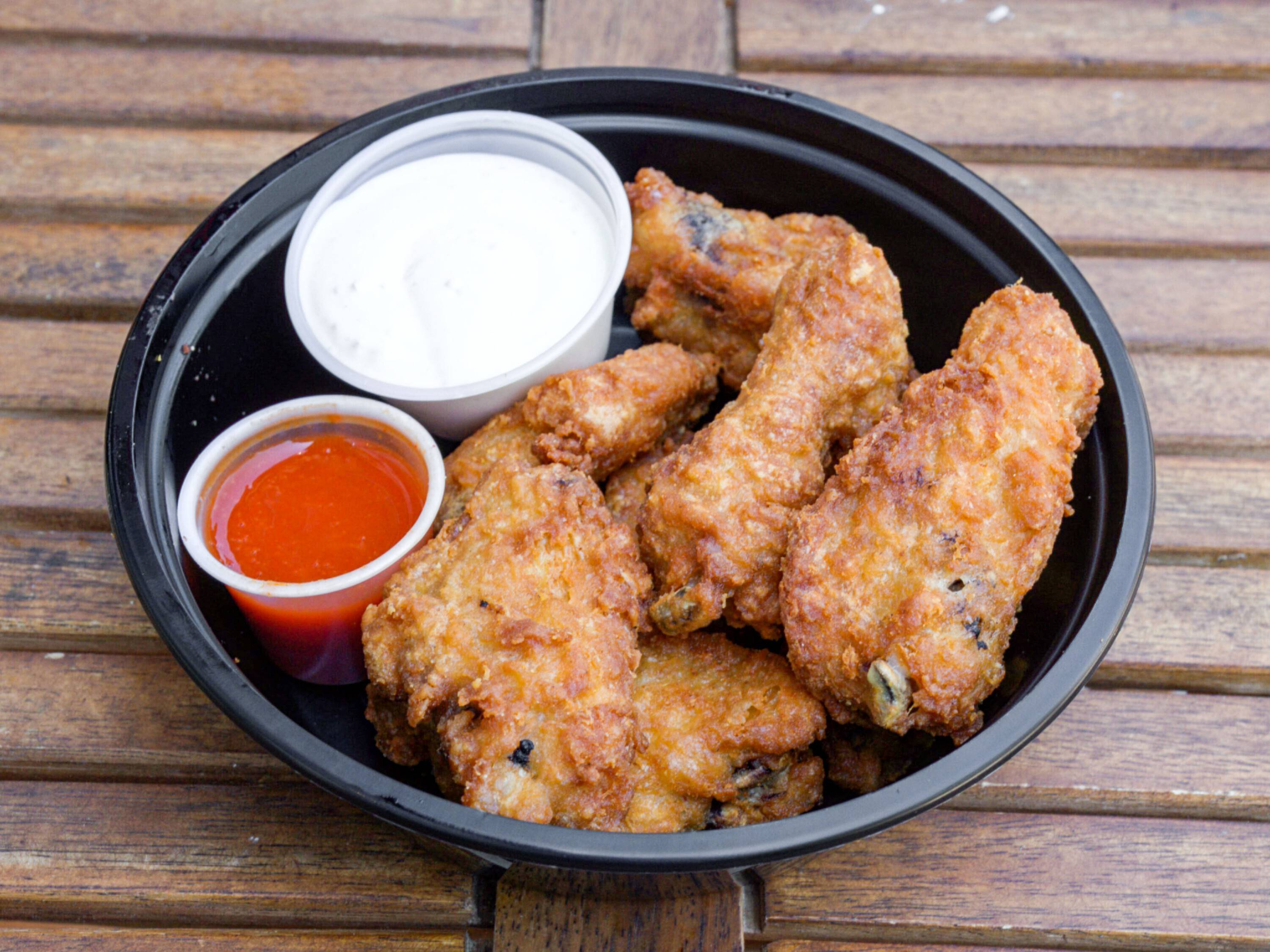 Order Chicken Wing Dings with Fries & Soda food online from OMG Pizza store, Brooklyn on bringmethat.com