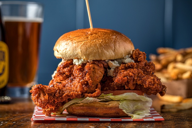Order Buffalo Fried Chicken Sandwich food online from Lucy's store, Chicago on bringmethat.com