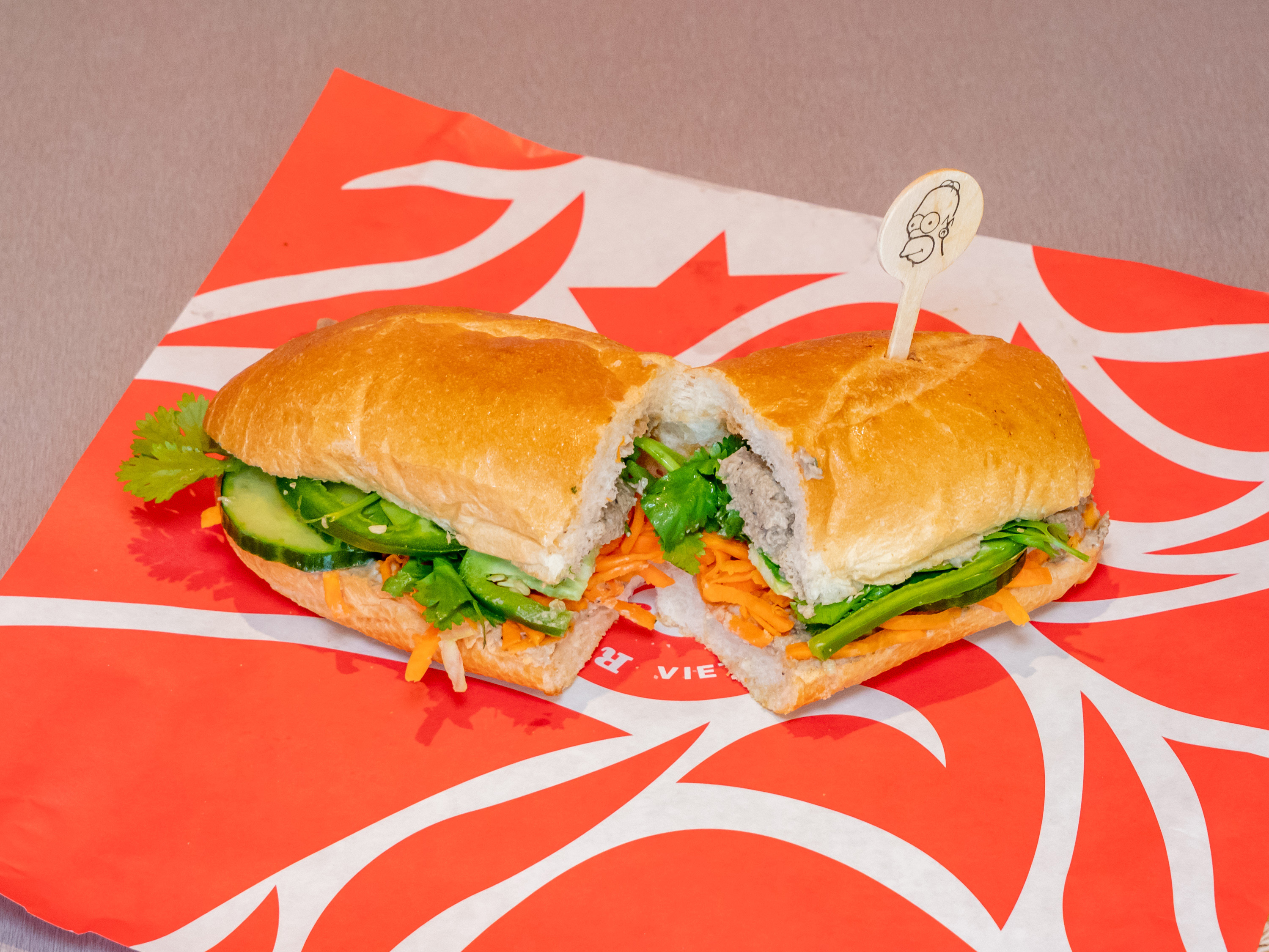 Order Pate Banh Mi food online from Roostar Vietnamese Grill store, Houston on bringmethat.com