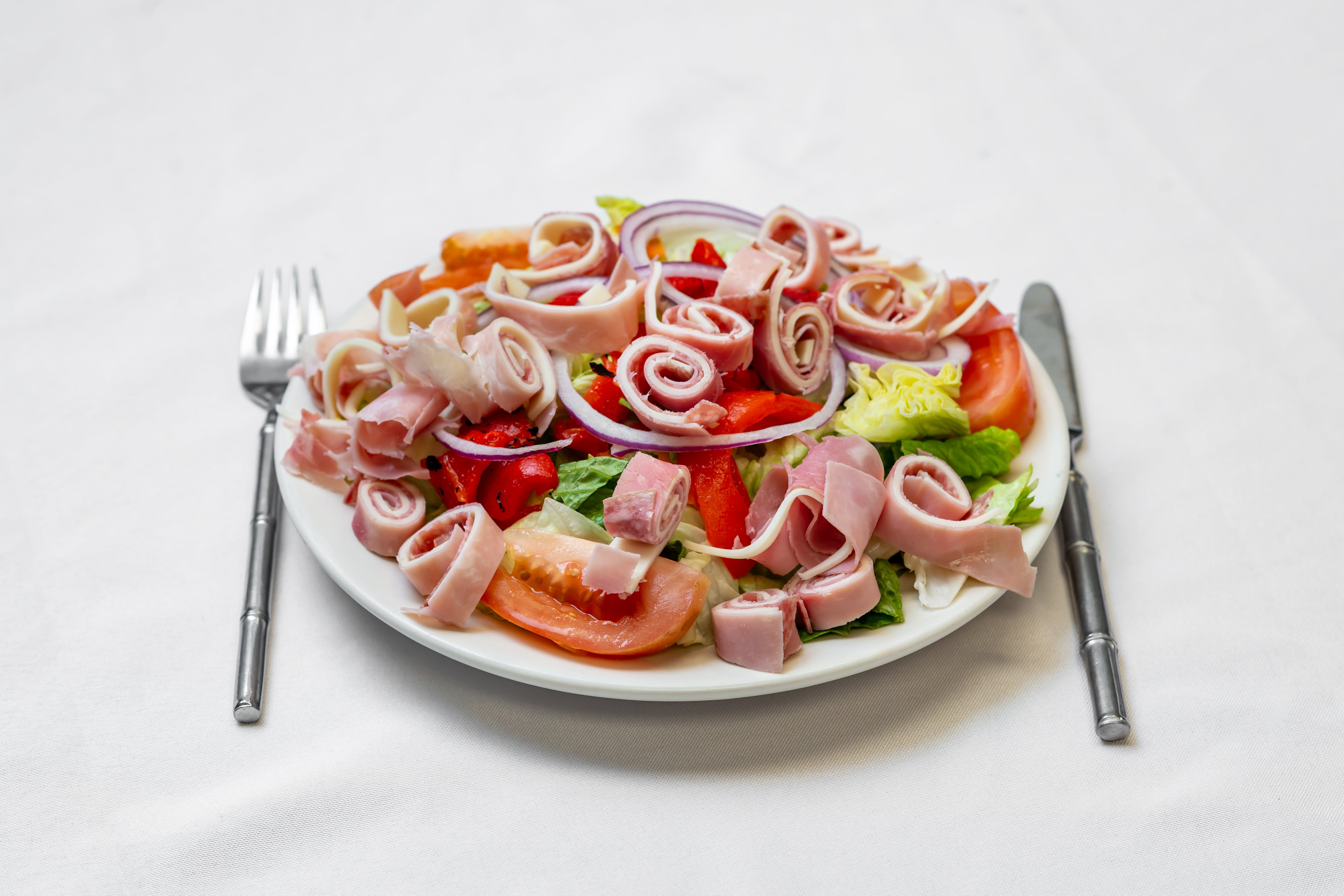 Order Antipasto Salad - For One food online from Pizza Express store, Netcong on bringmethat.com