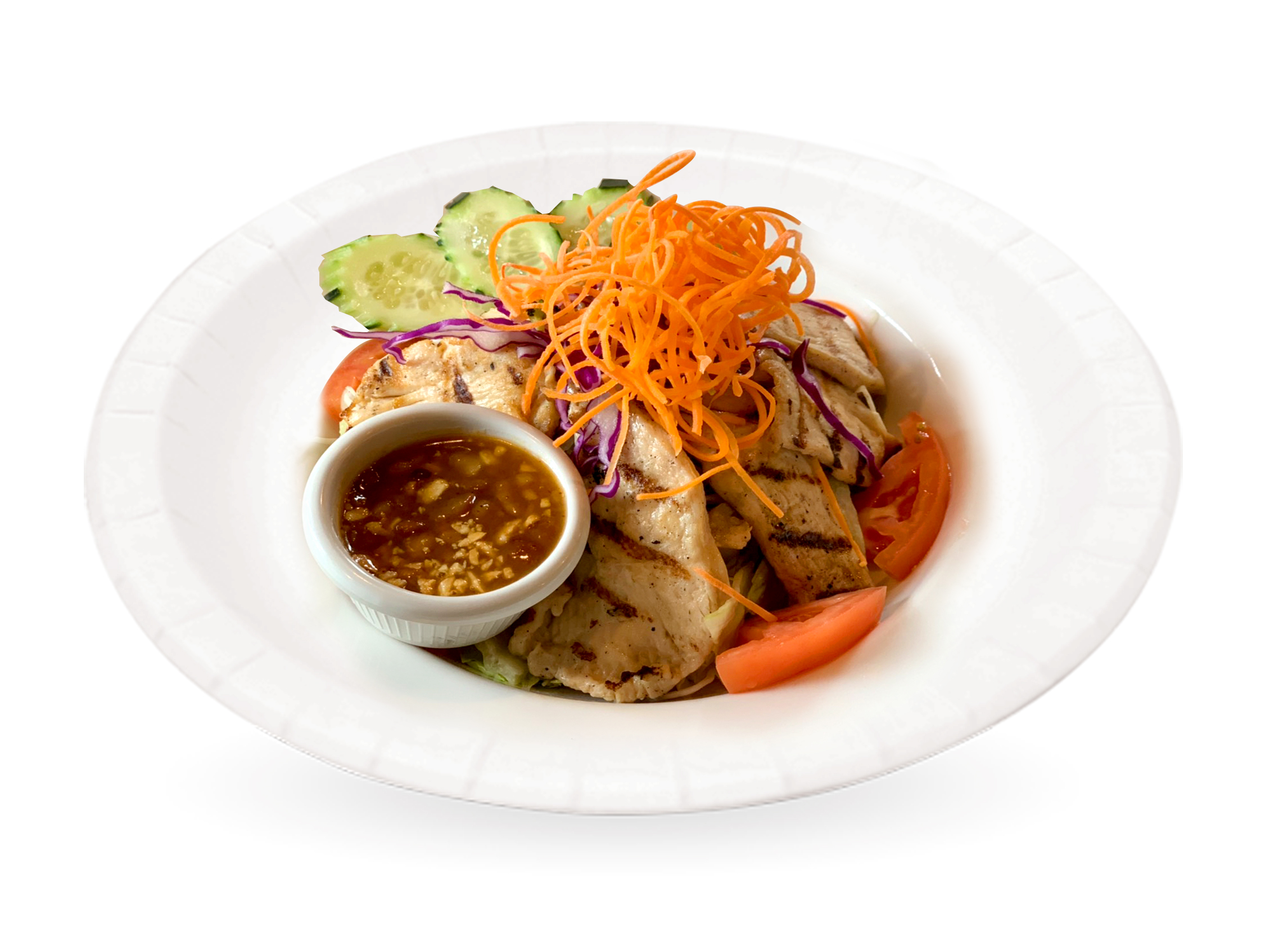 Order Grilled Chicken Salad food online from Best Thai-Frisco store, Frisco on bringmethat.com