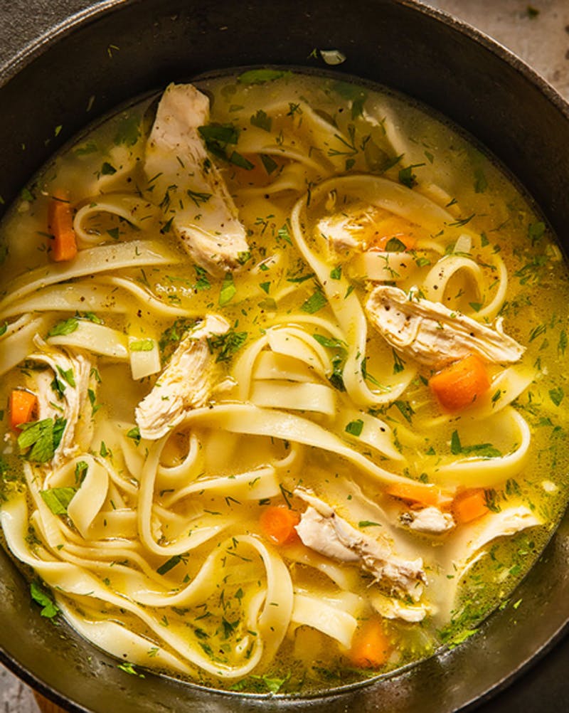 Order Chicken Noodle Soup - Soup food online from Brother Bruno Pizza store, Washingtonville on bringmethat.com