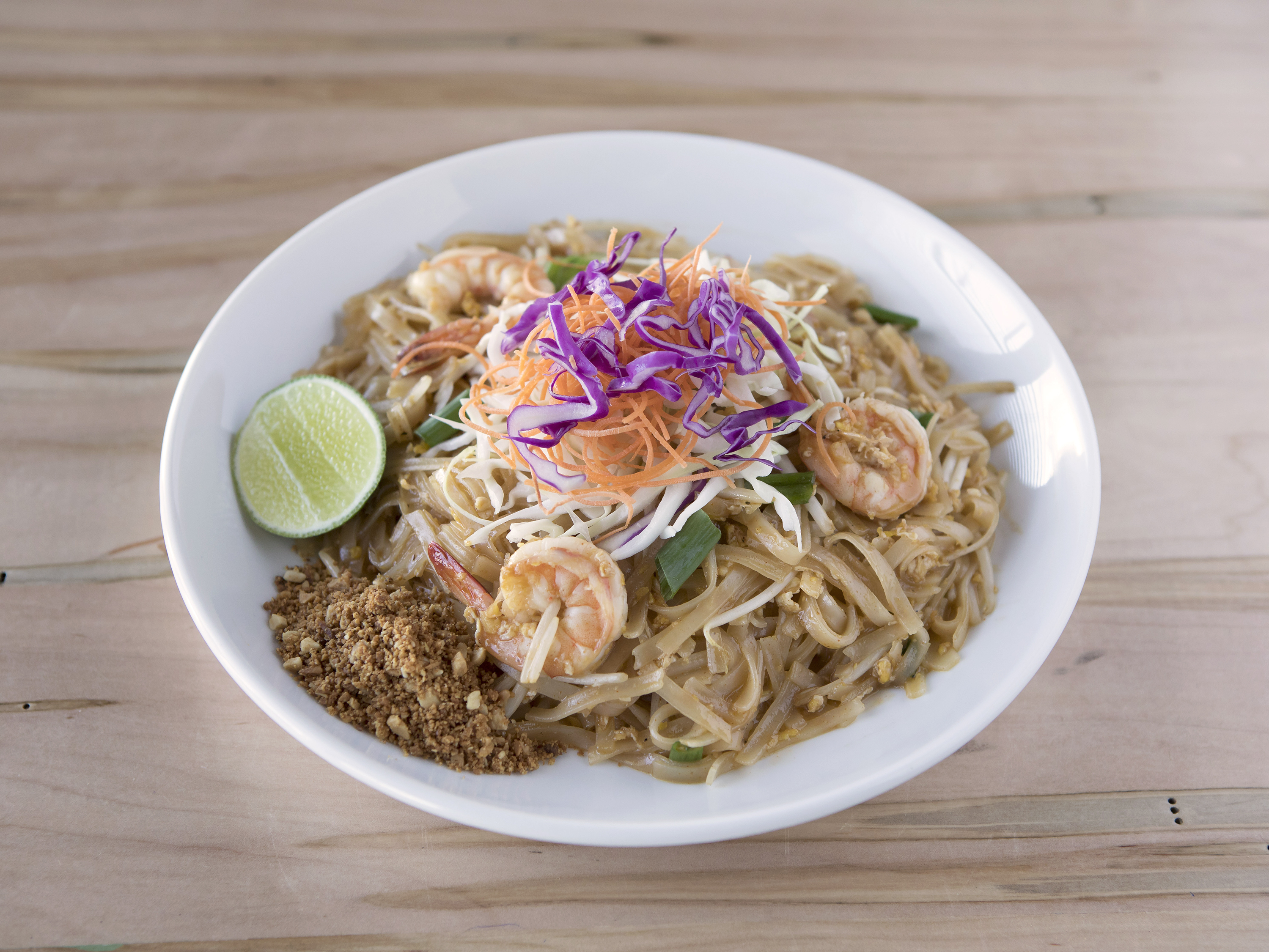 Order N4. Pad Thai Noodles food online from Tokyo Bangkok store, Albuquerque on bringmethat.com