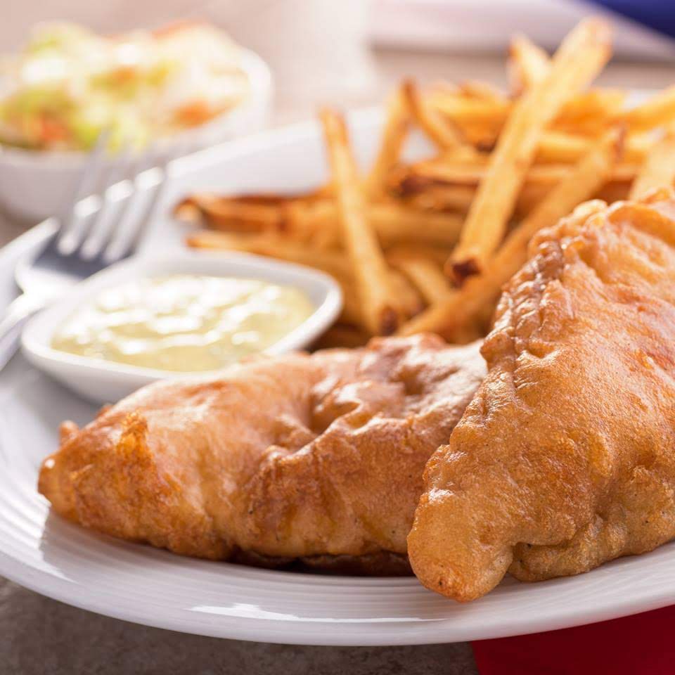 Order Fish & Chips food online from Recovery Sports Grill store, Westampton on bringmethat.com