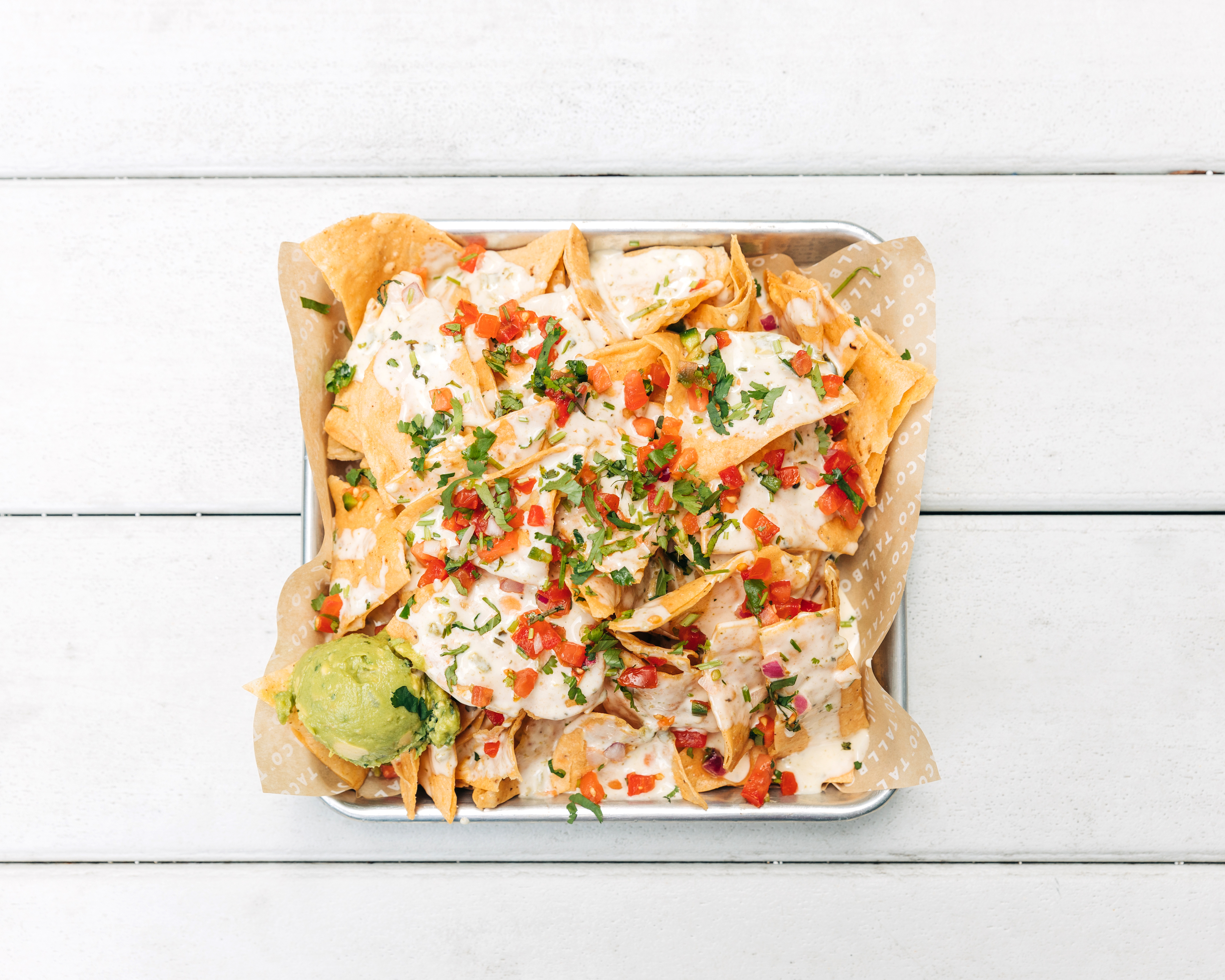 Order Nachitos food online from Tallboy Taco store, Chicago on bringmethat.com