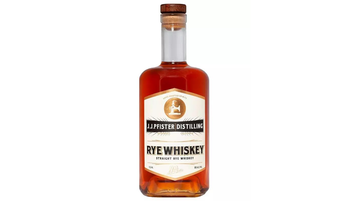 Order J.J Pfister Rye Whiskey 750mL Bottle food online from Liquor Palace store, Burbank on bringmethat.com
