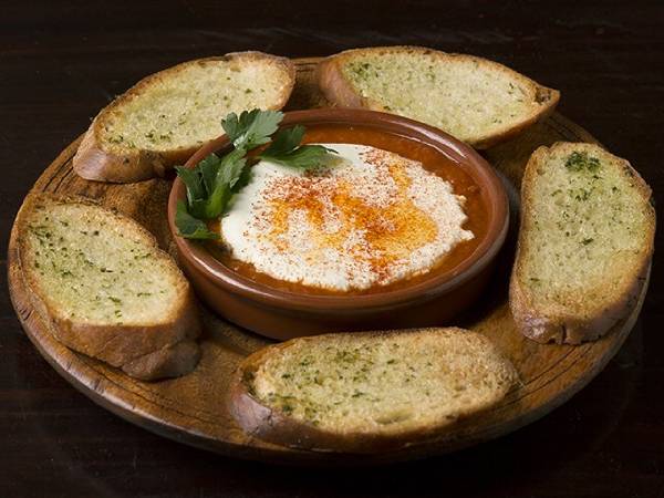 Order Goat Cheese with Marinera food online from Bulerias tapas bar store, Chicago on bringmethat.com