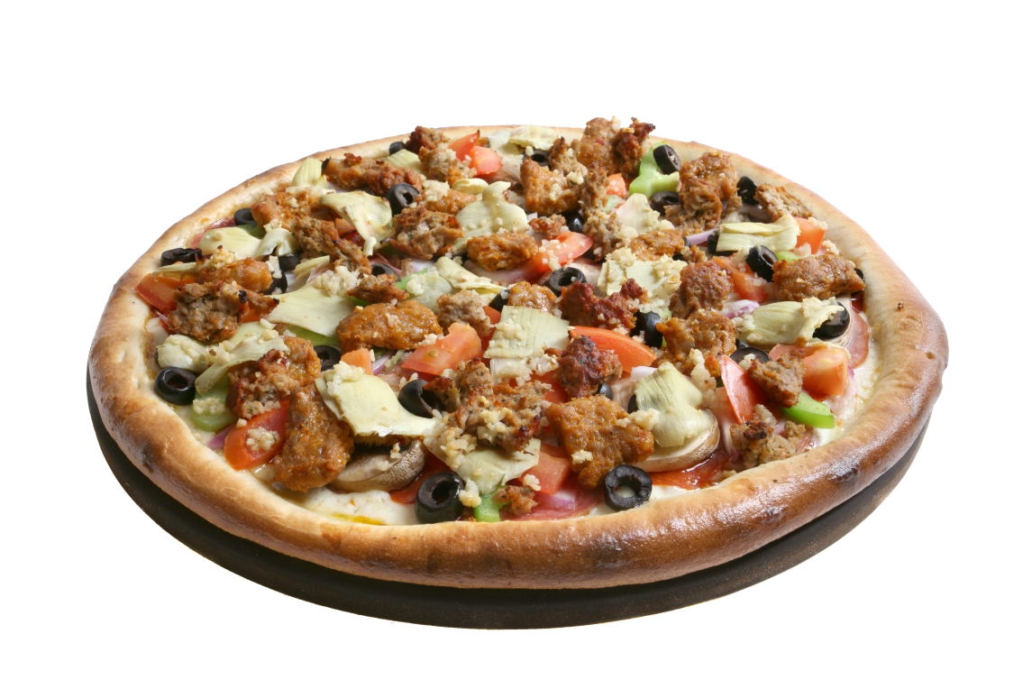 Order The Works Pizza food online from Big Mama's and Papa's Pizzeria store, Granada Hills on bringmethat.com