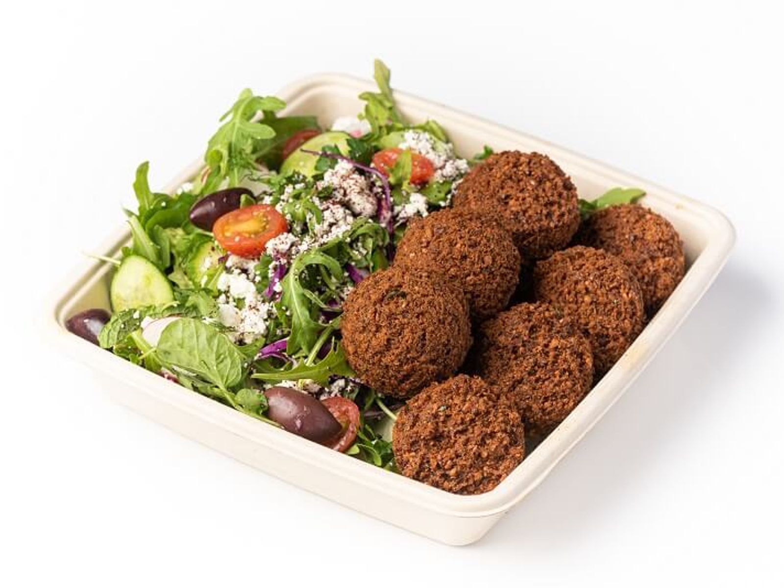 Order SALAD falafel food online from Mizlala store, Los Angeles on bringmethat.com