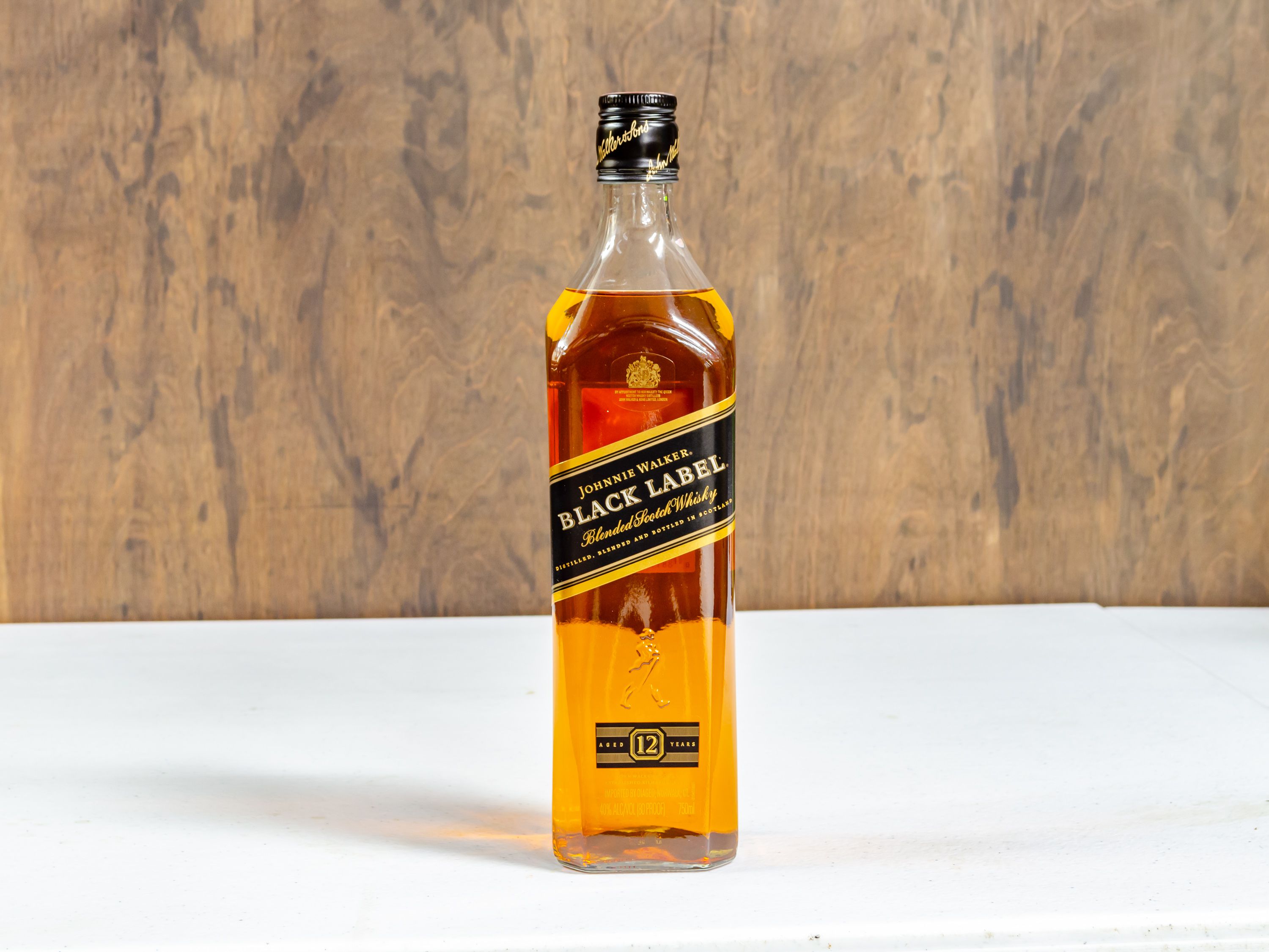 Order Johnnie Walker Black Label, 1.75 Liter Whiskey  food online from Liquorama store, Hyde Park on bringmethat.com