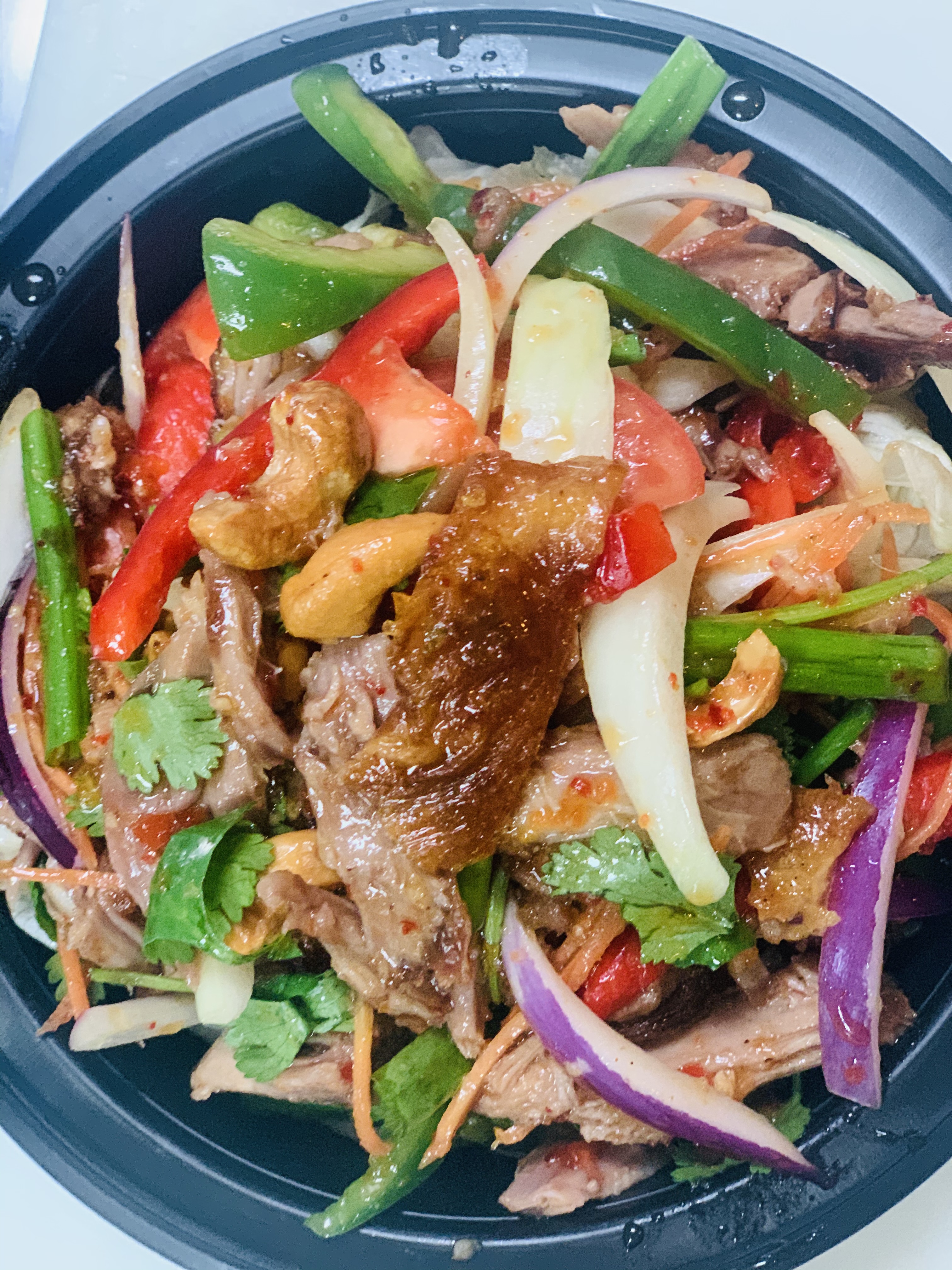 Order Seared Duck Salad food online from Thai Aroy Dee store, Drexel Hill on bringmethat.com