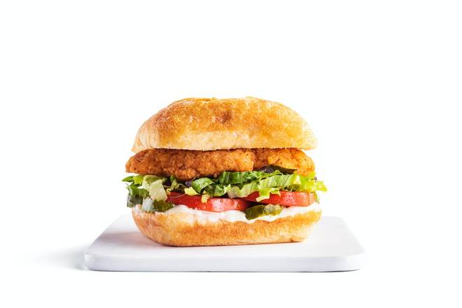 Order SPICY CHICKEN SANDWICH food online from Cafe Zupas store, Meridian on bringmethat.com