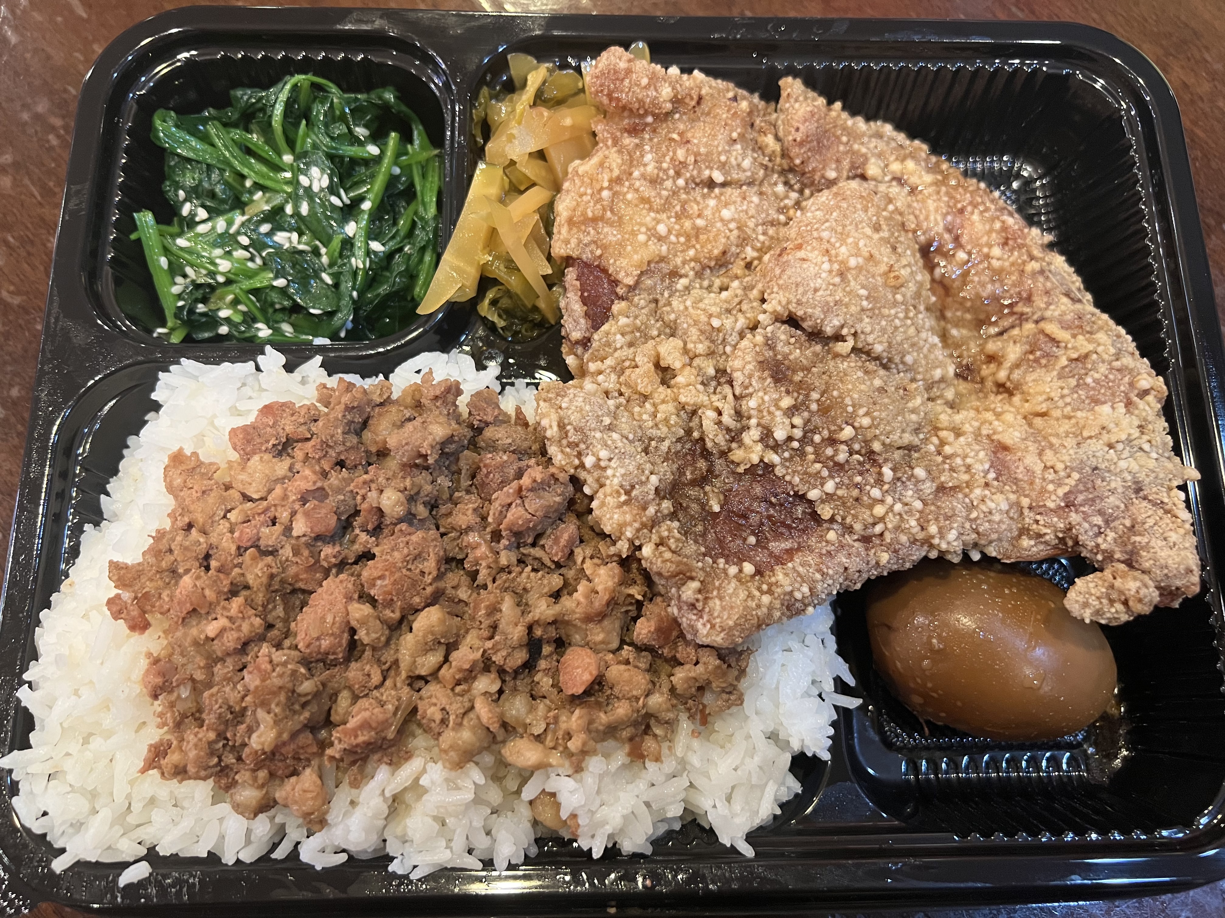 Order Taiwanese Pork Chop Bento food online from Queen House store, Mountain View on bringmethat.com