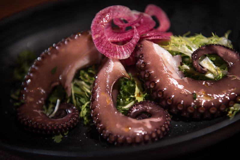 Order Grilled Octopus food online from Greystone The Steakhouse store, San Diego on bringmethat.com