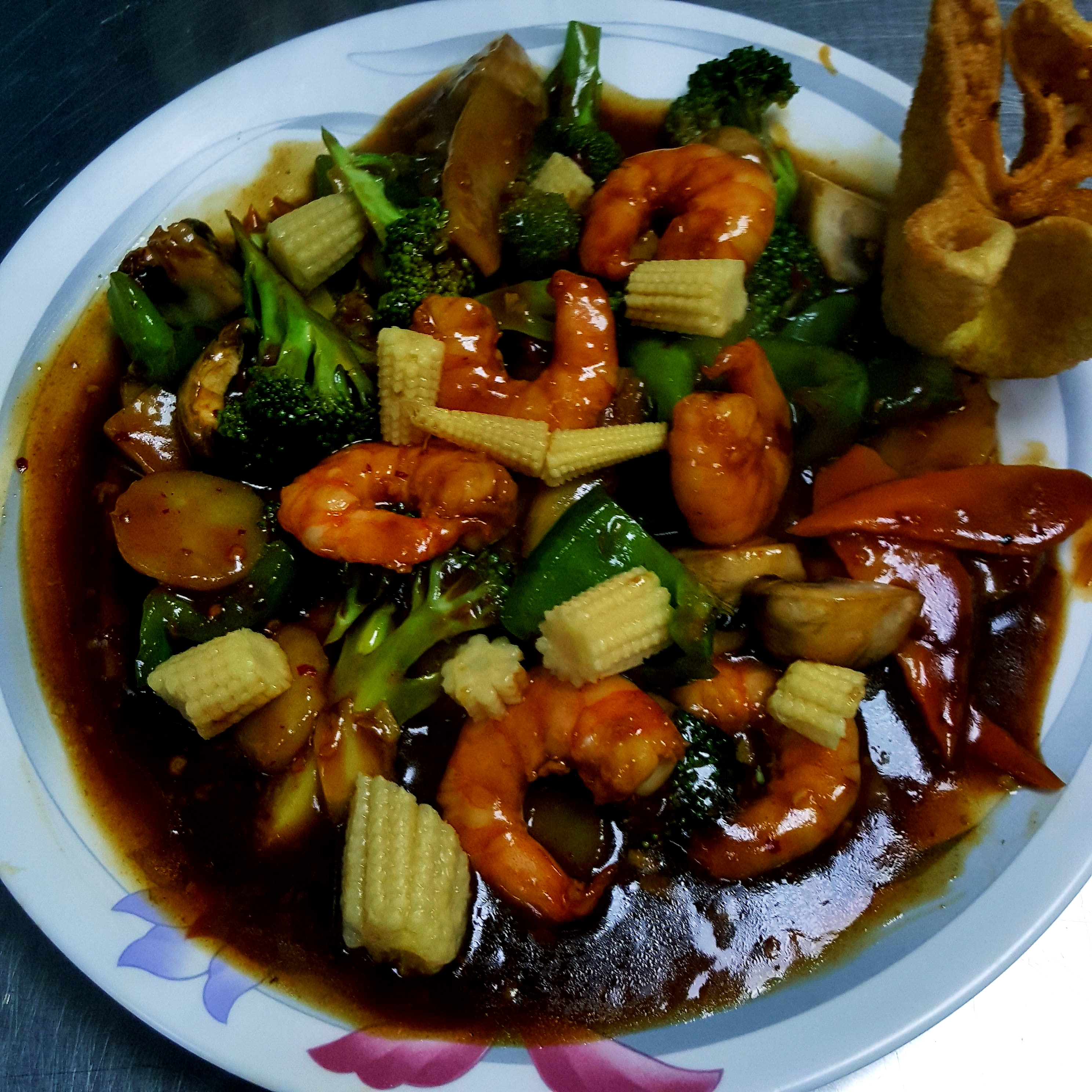 Order 53. Sha Cha Shrimp food online from China Feast store, Kansas City on bringmethat.com