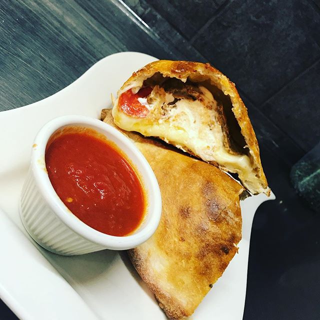 Order Meatball Calzone food online from Nino's Pizza & Restaurant store, Hillsdale on bringmethat.com