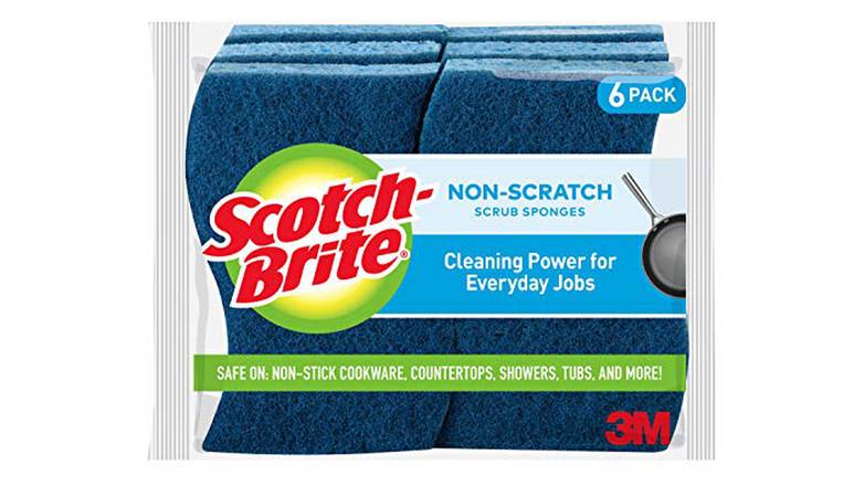 Order Scotch-Brite Non-Scratch Scrub Sponges, Pack of 2 food online from Route 7 Food Mart store, Norwalk on bringmethat.com