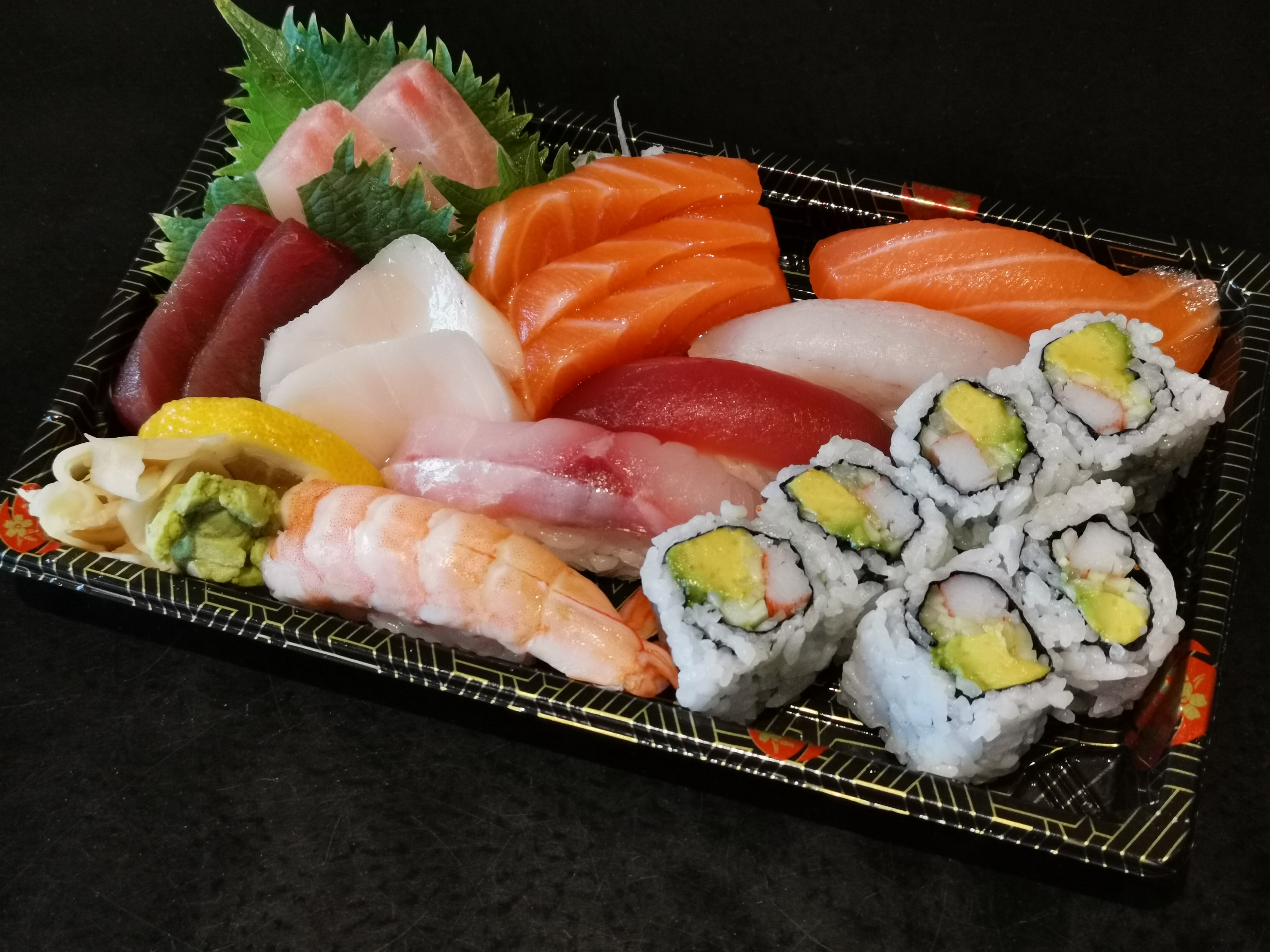 Order Sushi and Sashimi Combination food online from Sakura 6 store, Brooklyn on bringmethat.com