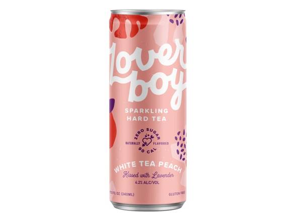 Order Loverboy White Tea Peach - 6x 11.5oz Cans food online from Goody Goody Liquor store, Dallas on bringmethat.com