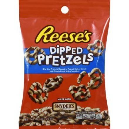 Order Reese's Dipped Pretzels (4.25 oz) food online from Light Speed Market store, Marietta on bringmethat.com