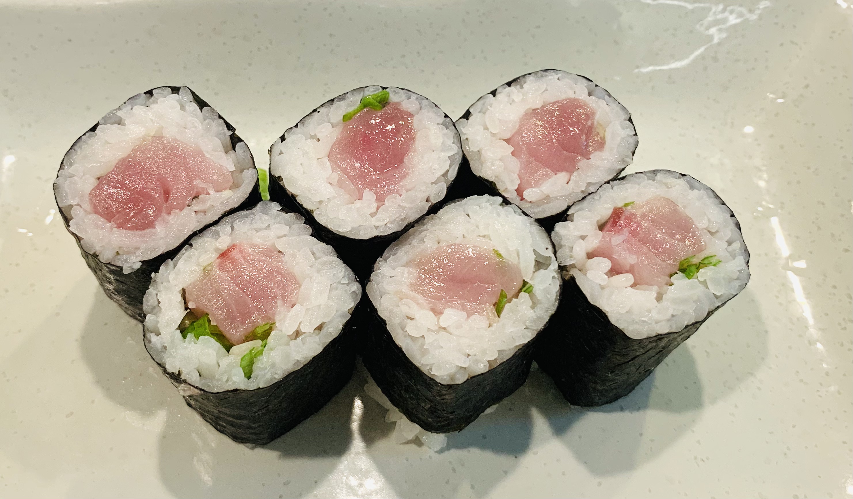 Order Negi-hama (Hamachi) Maki food online from Tgi Sushi store, San Jose on bringmethat.com