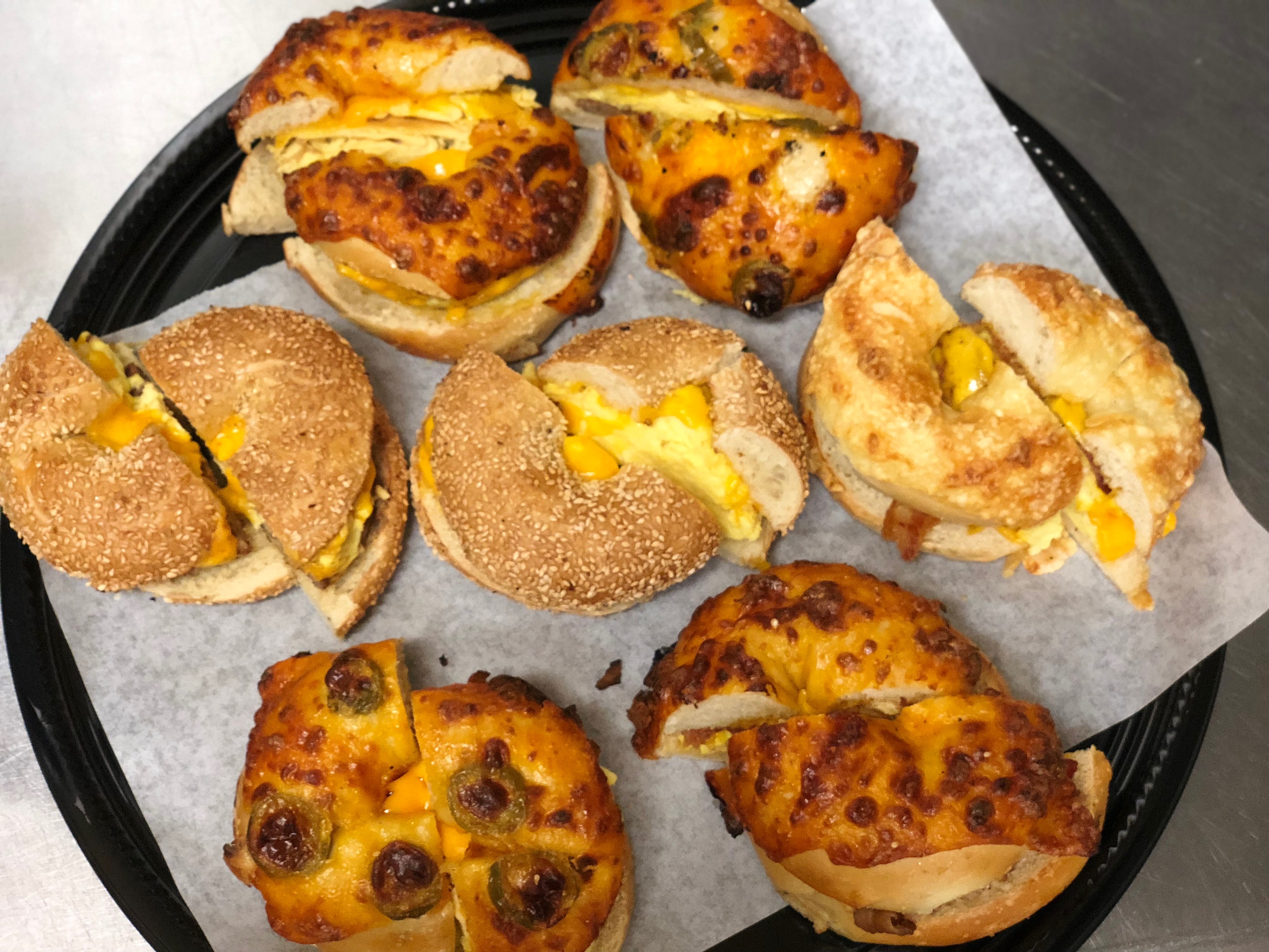 Order Lowers Bagel Sandwich food online from The Bagel Shack store, Lake Forest on bringmethat.com
