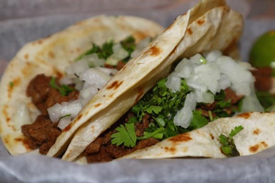 Order Ground Beef Taco food online from Tony Tacos store, Normal on bringmethat.com