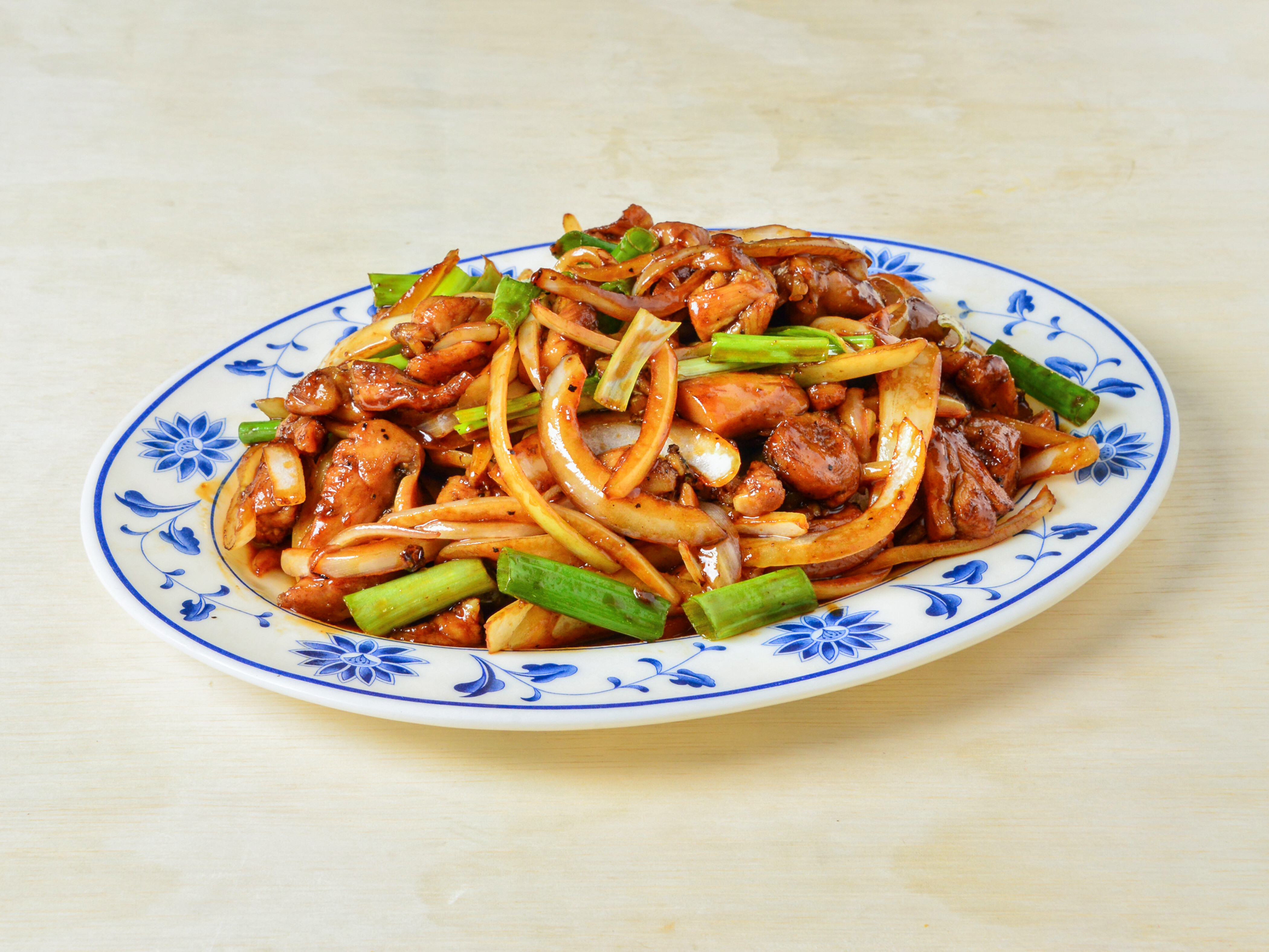 Order S14. Bourbon Chicken food online from Great Taste Chinese Restaurant store, CLEVELAND on bringmethat.com