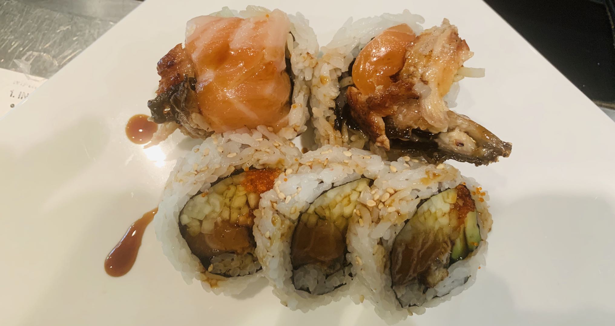 Order 17. Palatine Roll food online from Sushi Para store, Chicago on bringmethat.com
