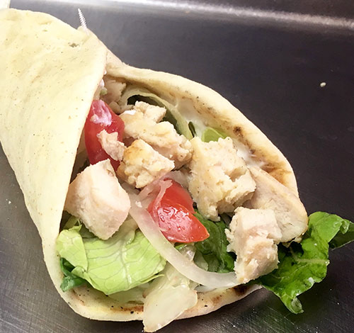 Order Chicken Gyro food online from Calz Pizza Subs & Chicken Wings store, Virginia Beach on bringmethat.com