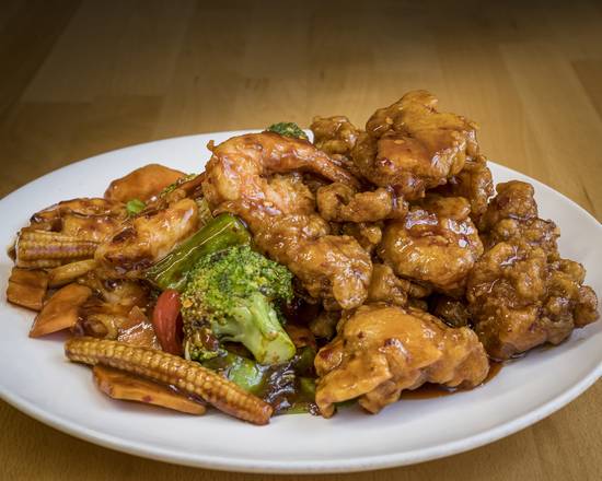 Order 1. Dragon and Pheonix food online from Chan's Peking store, Poughkeepsie on bringmethat.com