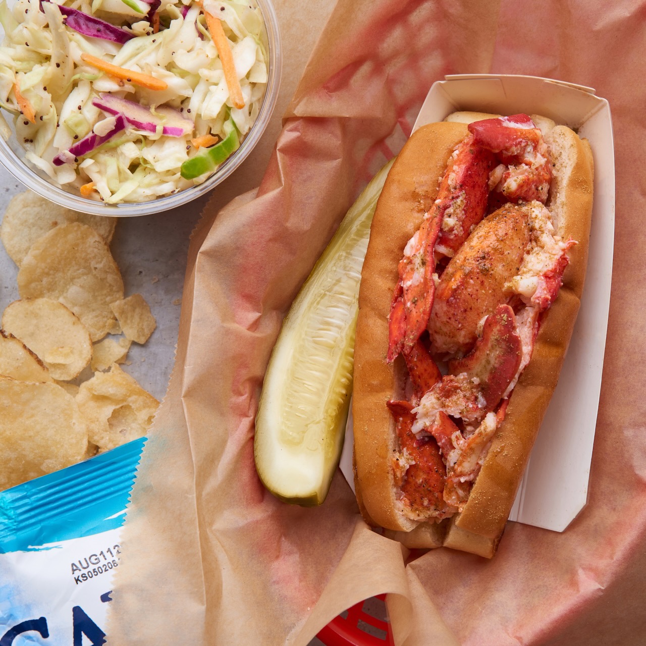 Order Side + Drink Combo food online from Luke's Lobster store, New York on bringmethat.com