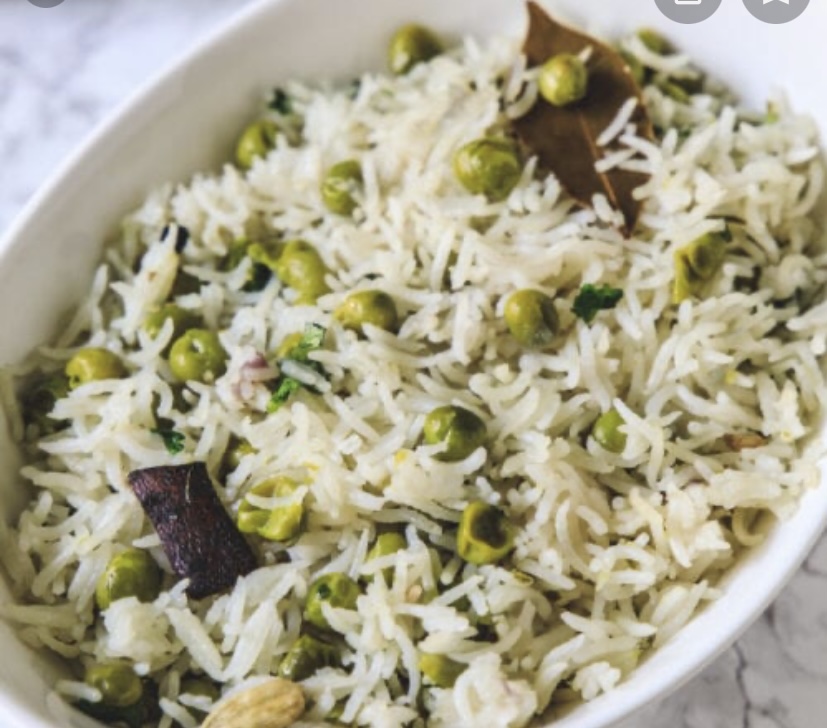 Order 48. Peas Pulao food online from Bawarchi store, New York on bringmethat.com