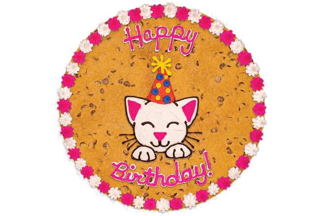 Order #408: Birthday Kitten food online from Nestle Tollhouse Cafe store, Highland Village on bringmethat.com