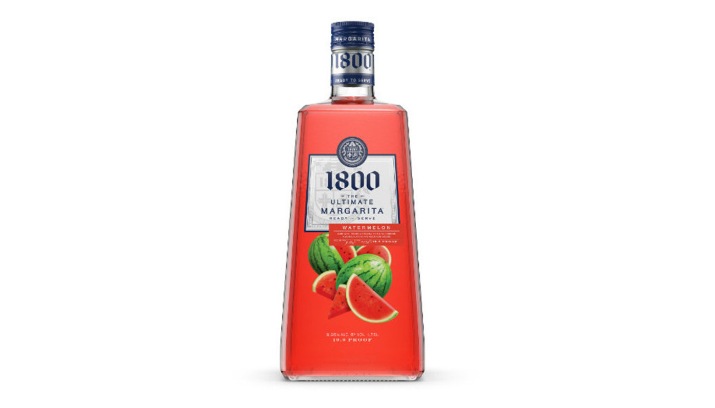 Order 1800 Ultimate Margarita Watermelon 1.75L Bottle food online from Circus Liquor store, Los Angeles on bringmethat.com