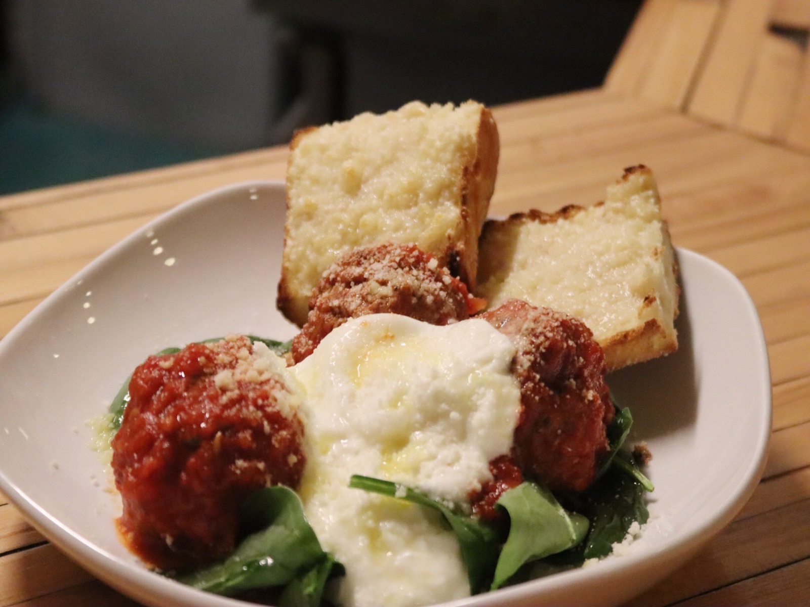 Order Meatballs and Burrata Plate food online from Mr. Miner Meat And Cheese store, Denver on bringmethat.com
