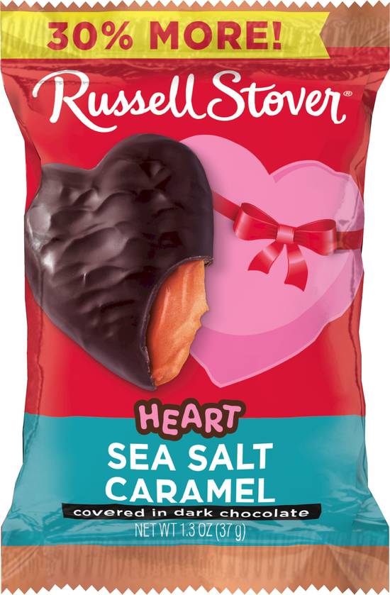 Order Russell Stover's Valentine's Day Dark Chocolate Sea Salt Caramel Heart food online from CVS store, WALKERTOWN on bringmethat.com