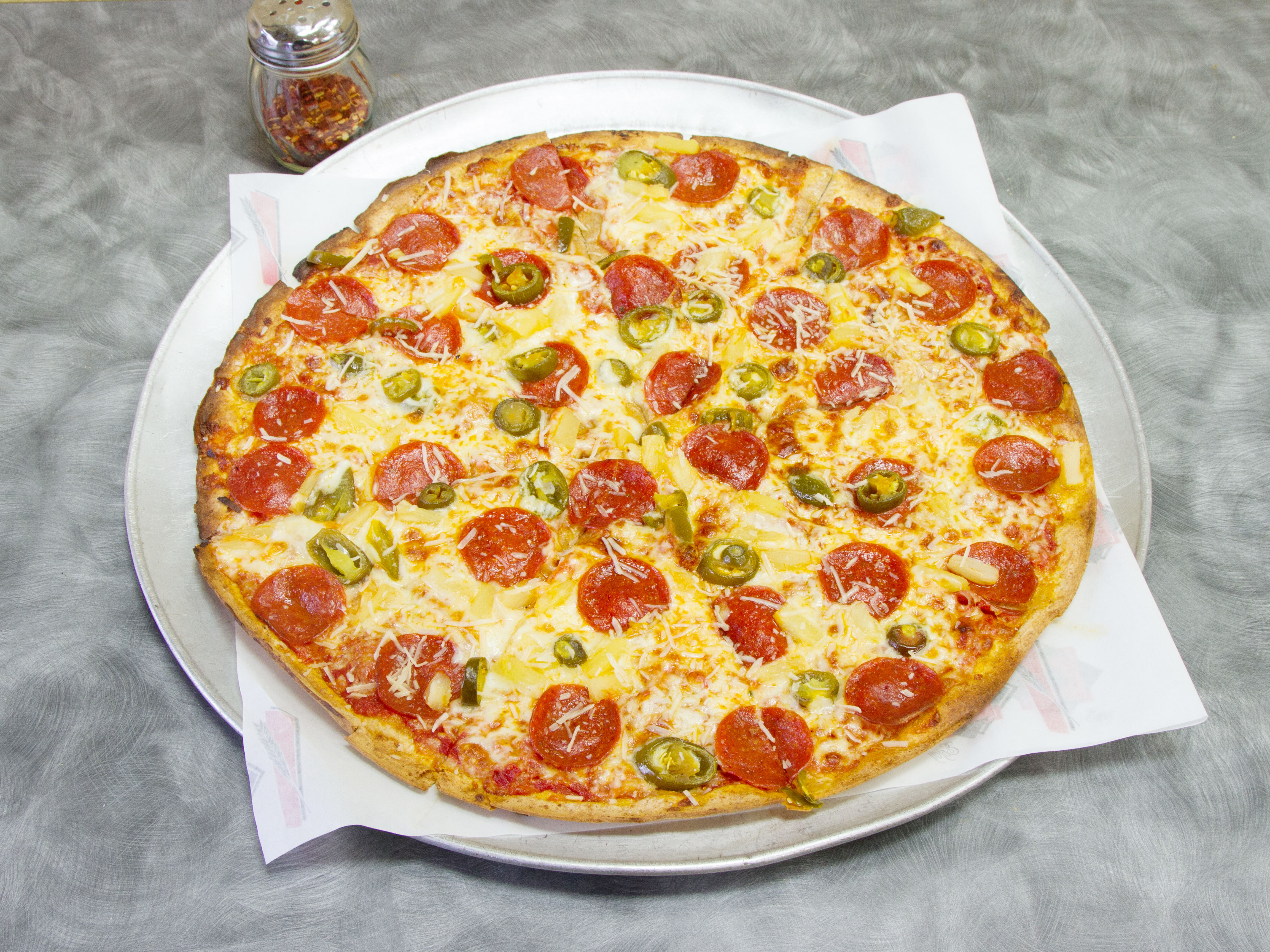 Order Thin Crust Pizza food online from Rome pizza (catering) store, Boston on bringmethat.com