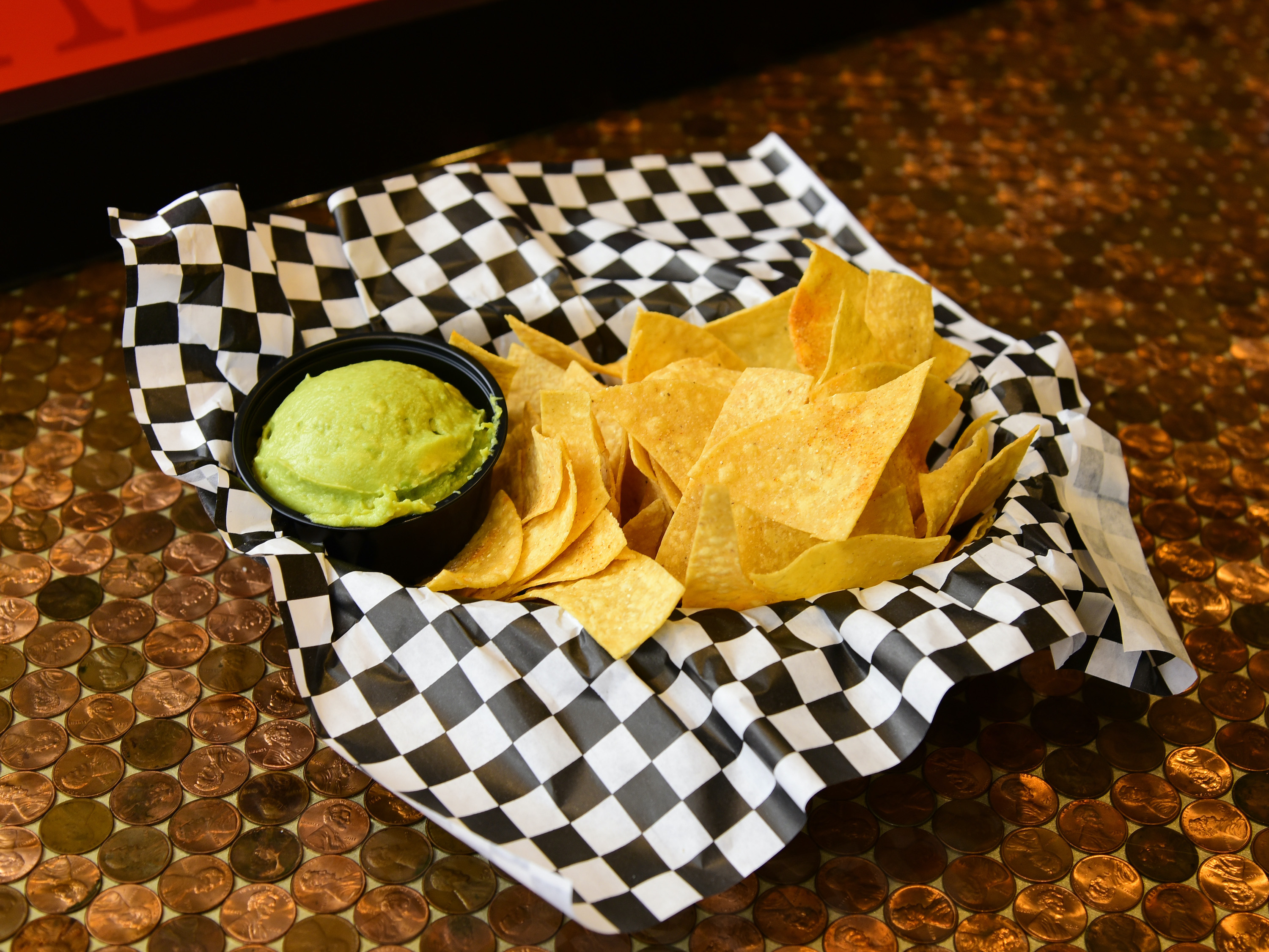 Order Chips and Guacamole food online from Little Boomers' Burrito Bar store, Corning on bringmethat.com