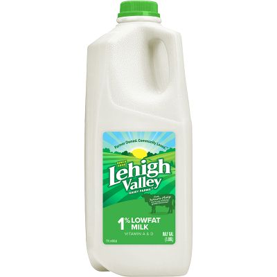 Order Lehigh 1% Low-Fat Milk Half Gallon food online from 7-Eleven store, Mount Olive on bringmethat.com