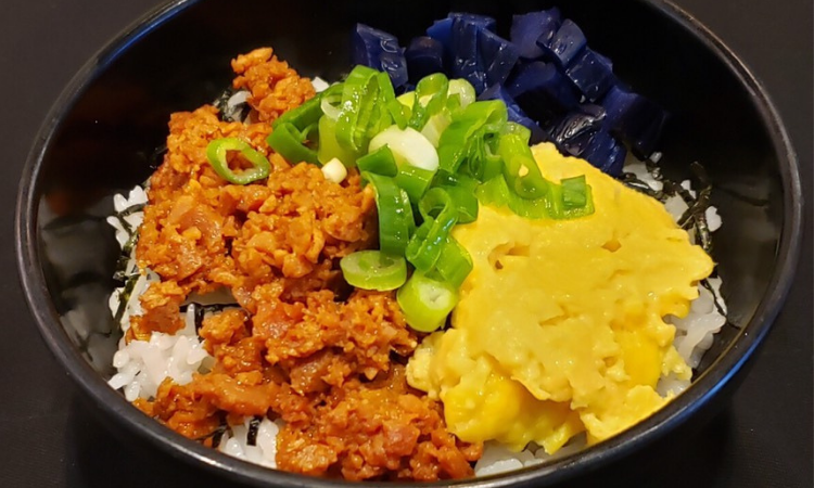 Order Vegan Soboro Bowl food online from Shin-Sen-Gumi Yakitori & Men-Ya store, Alhambra on bringmethat.com