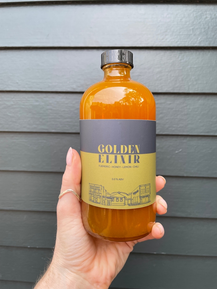 Order Golden Elixir Bottle food online from Babygold Barbecue store, Berwyn on bringmethat.com