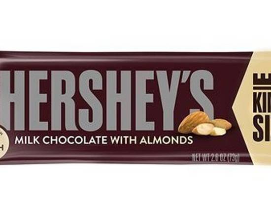 Order Hershey’s Almond King Size 2.6 oz food online from Shell store, Pinole on bringmethat.com