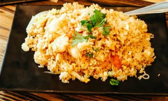 Order 1. Thai Fried Rice food online from Wood Cafe Thai Cuisine store, Fullerton on bringmethat.com