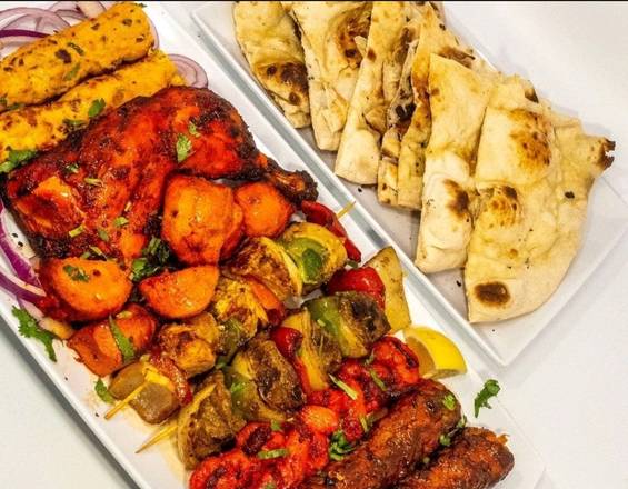 Order Family Packs # 4 Mixed Kebab Platter food online from Alibaba Kebab store, Buffalo on bringmethat.com