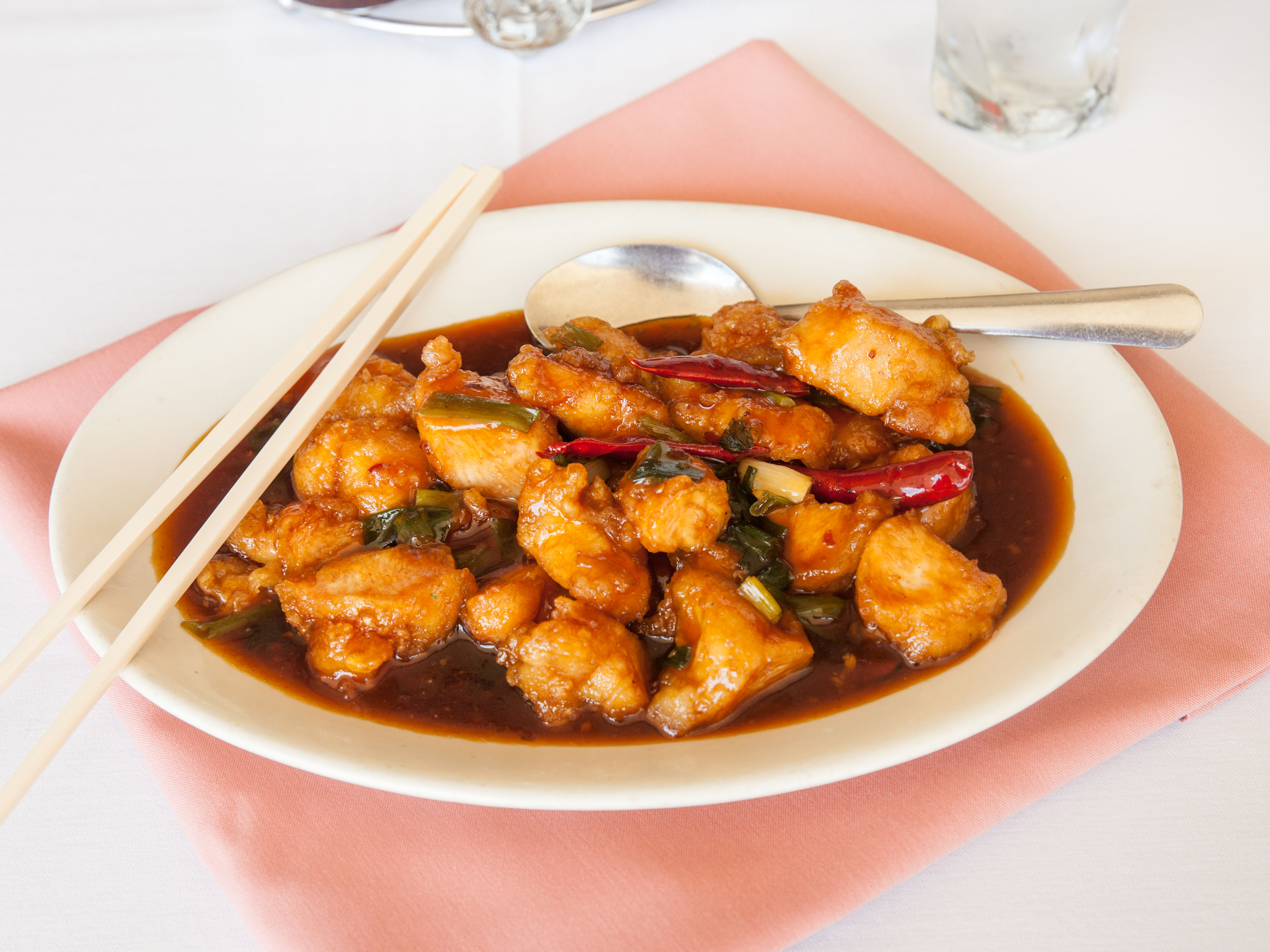Order General Tso's Chicken food online from Sunflower Chinese Restaurant store, Columbus on bringmethat.com