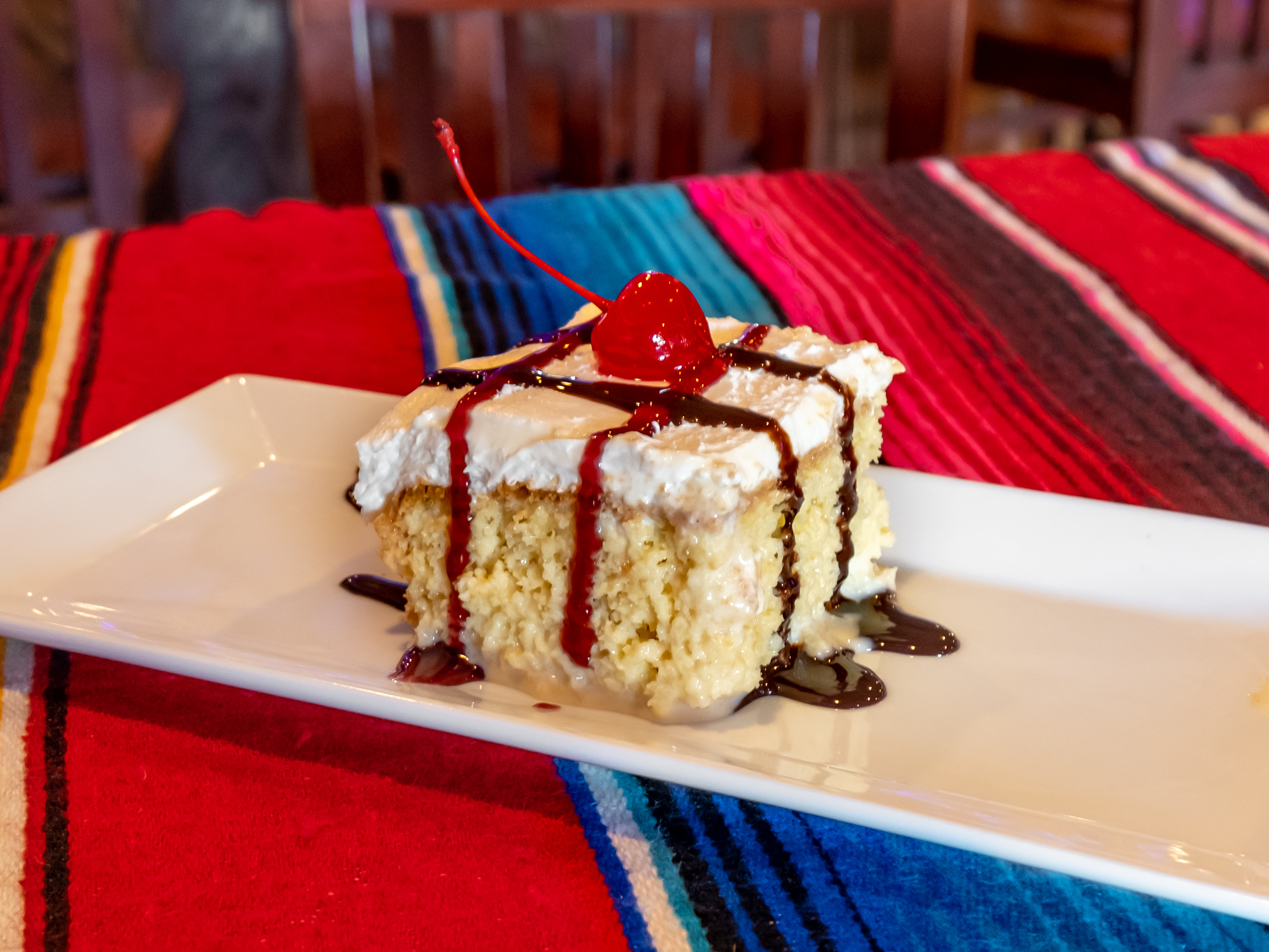 Order Tres Leches food online from Abi Azteca Restaurant store, Germantown on bringmethat.com