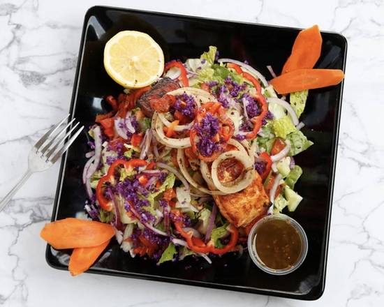 Order Grilled Salmon Salad food online from Aristo store, Torrance on bringmethat.com